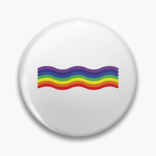 Item preview, wavy rainbow designed and sold by BlushyPrint.