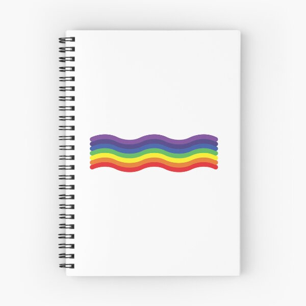 Item preview, wavy rainbow designed and sold by BlushyPrint.