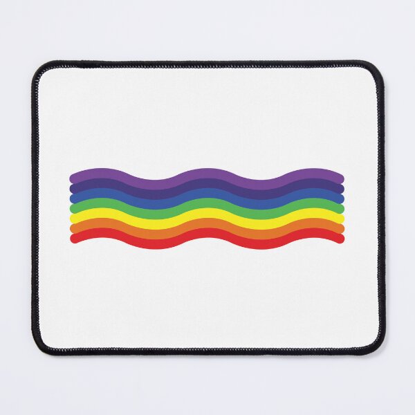 Item preview, wavy rainbow designed and sold by BlushyPrint.