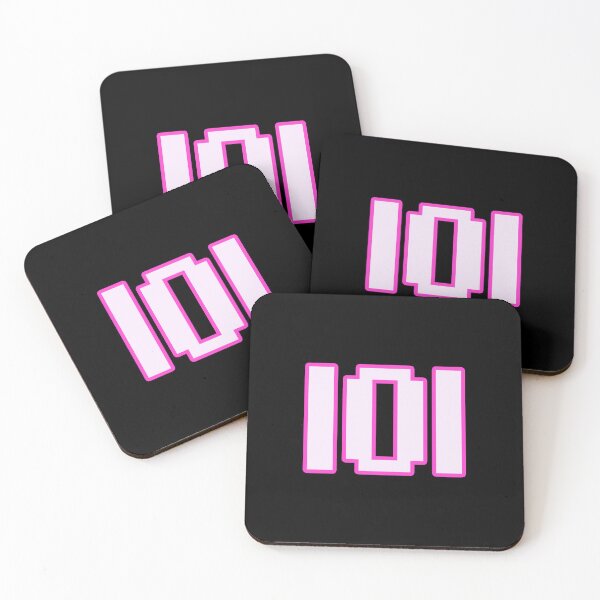 Item preview, l0l, 8-bit Pixel pink outline designed and sold by Memes N Lore .