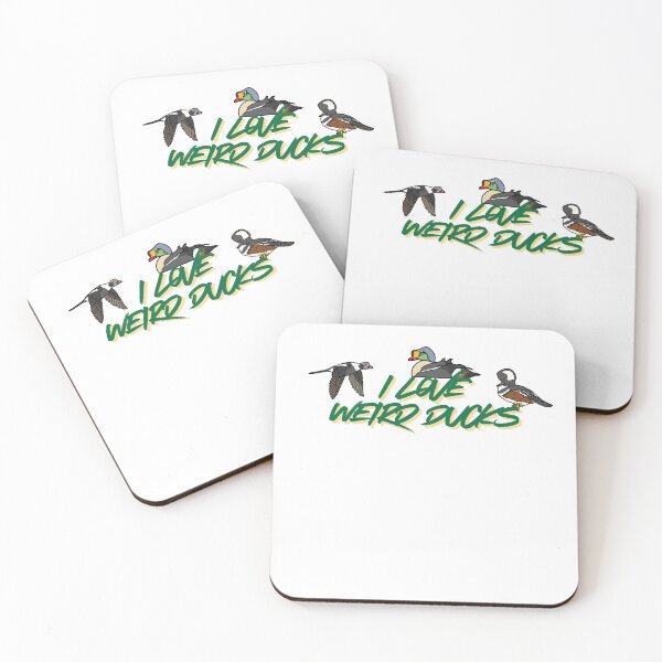Item preview, I Love Weird Ducks designed and sold by Unhinged Goose.
