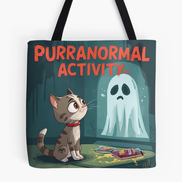 Item preview, Purranormal Activity designed and sold by PetJoyPrintsCO.
