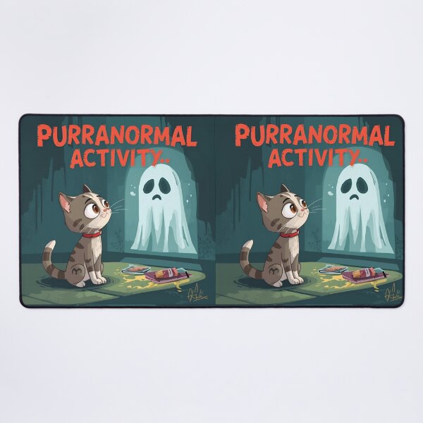 Item preview, Purranormal Activity designed and sold by PetJoyPrintsCO.
