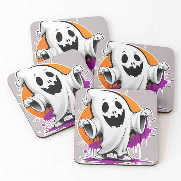 Artikelvorschau, Cooler Geist – Urban Halloween Street Art Style entworfen und verkauft von JaaGo PopLab.