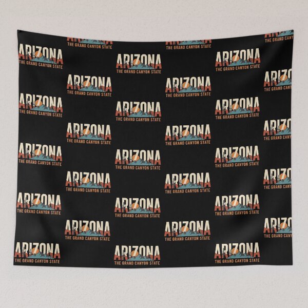 Item preview, Arizona Desert Aesthetic – Vintage Sunset Cactus Landscape Typography Design designed and sold by ML-Media.