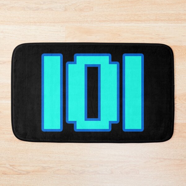 Item preview, l0l, 8-bit Pixel blue outline designed and sold by Memes N Lore .
