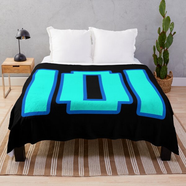 Item preview, l0l, 8-bit Pixel blue outline designed and sold by Memes N Lore .