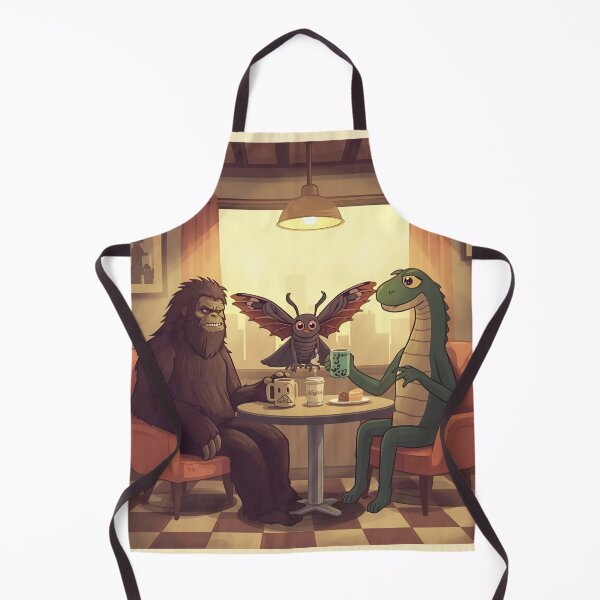 Item preview, Cozy Cryptid Café Scene designed and sold by ChicTrendz.