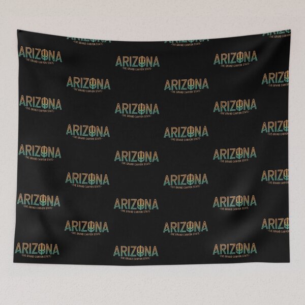 Item preview, Arizona Desert Aesthetic – Vintage Sunset Cactus Landscape Typography Design designed and sold by ML-Media.