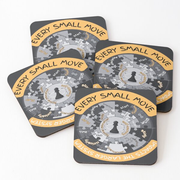 Item preview, Every Small Move — Puzzle Pawn System designed and sold by PawnShiftGoods.
