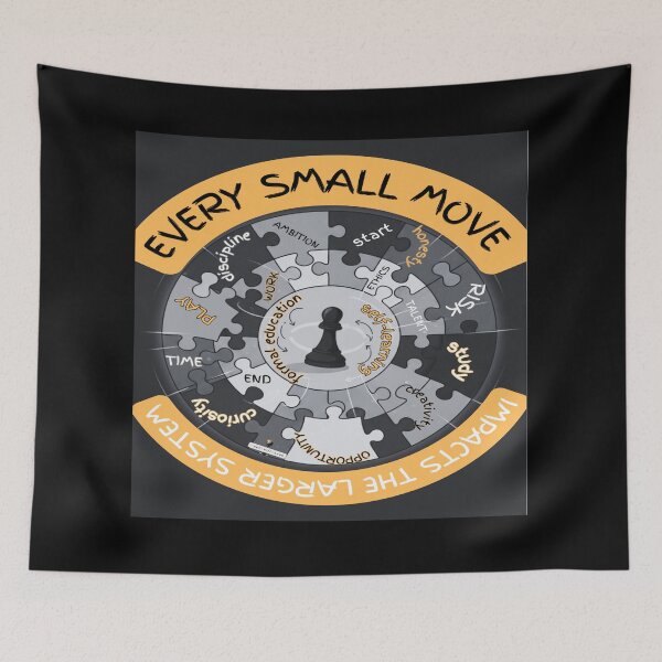 Item preview, Every Small Move — Puzzle Pawn System designed and sold by PawnShiftGoods.