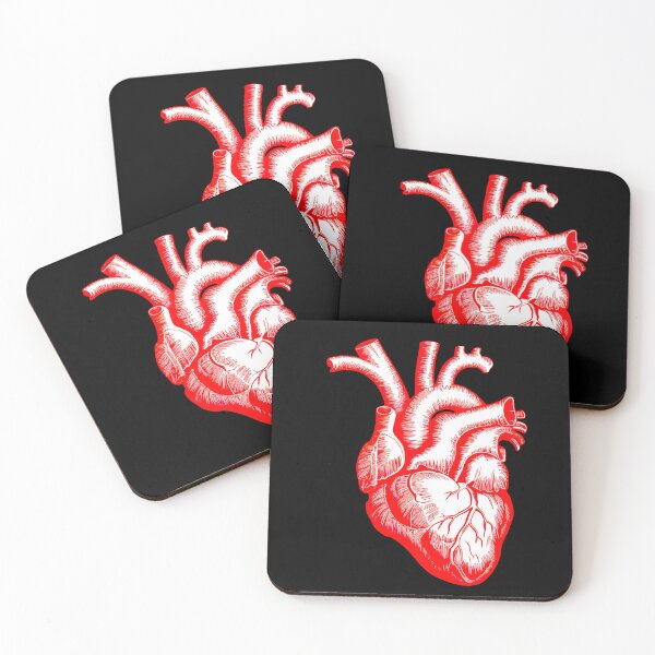 Item preview, Anatomical Heart Red Gothic Dark Art Design designed and sold by Amanda's Factory.