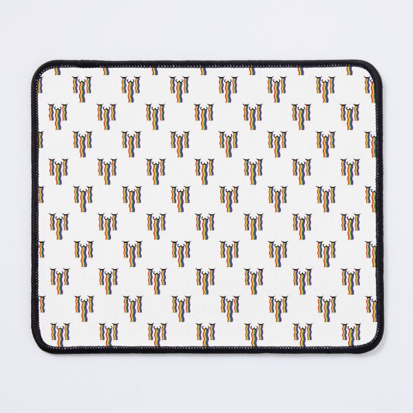 Item preview, Cute kawaii uwu rainbow crying face pattern designed and sold by BlushyPrint.