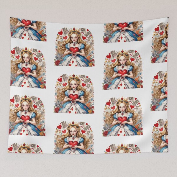 Item preview, Alice in wonderland Fairytale Hearts designed and sold by Digiheart.