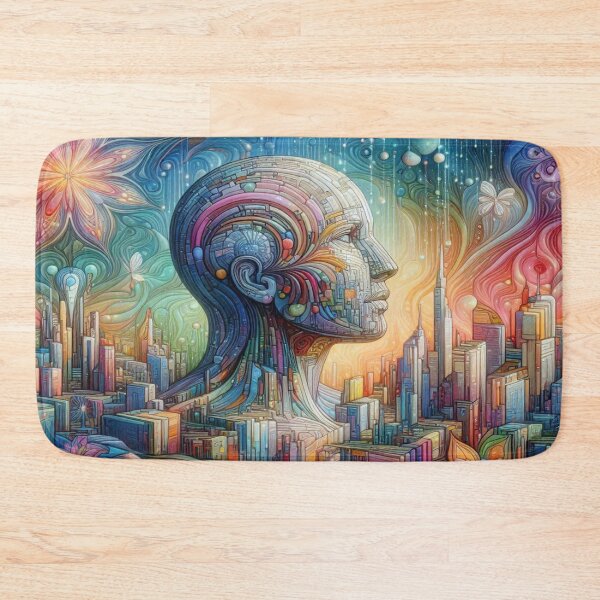 Item preview, A colorful riot of modern creativity designed and sold by FotoworldEdel.