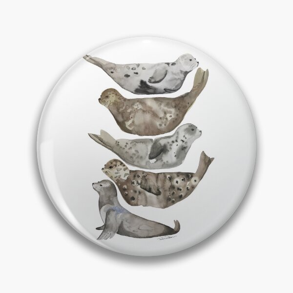 Item preview, Seals of La Jolla designed and sold by LIMEZINNIASDES.