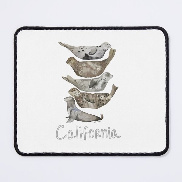 Item preview, Seals of La Jolla designed and sold by LIMEZINNIASDES.