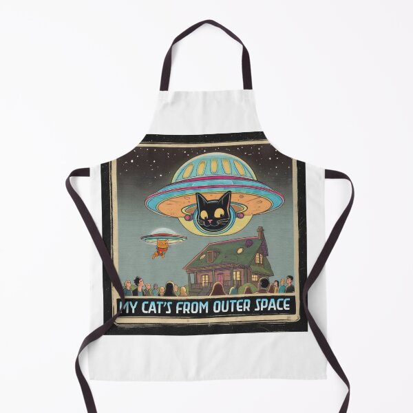 Item preview, hallowen horror ufo cat sticker designed and sold by PromisedFuturee.