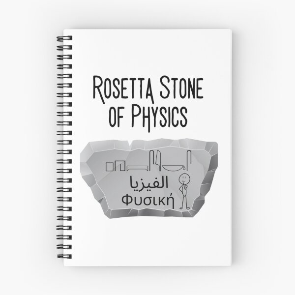 Item preview, The Amusing Rosette Stone of Physics. designed and sold by MPC-Mince-Pies.