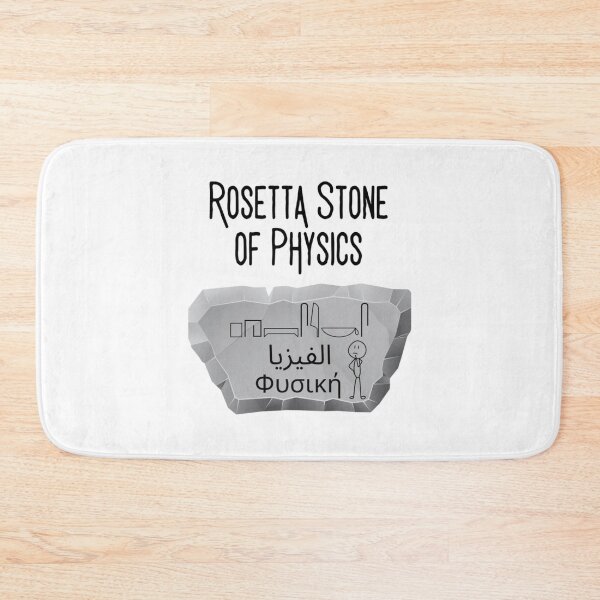 Item preview, The Amusing Rosette Stone of Physics. designed and sold by MPC-Mince-Pies.