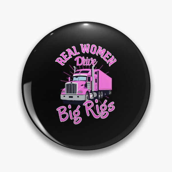 Item preview, Real Women Drive Big Rigs Female Truck Drivers Lady trucker Gift designed and sold by MouDantArts.