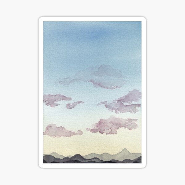 PNW Sunset Sticker