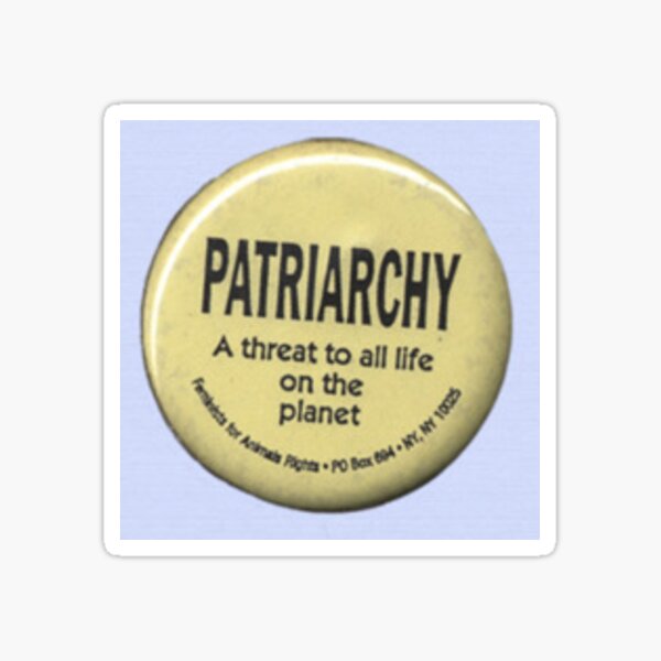 VINTAGE FEMINIST ART Sticker