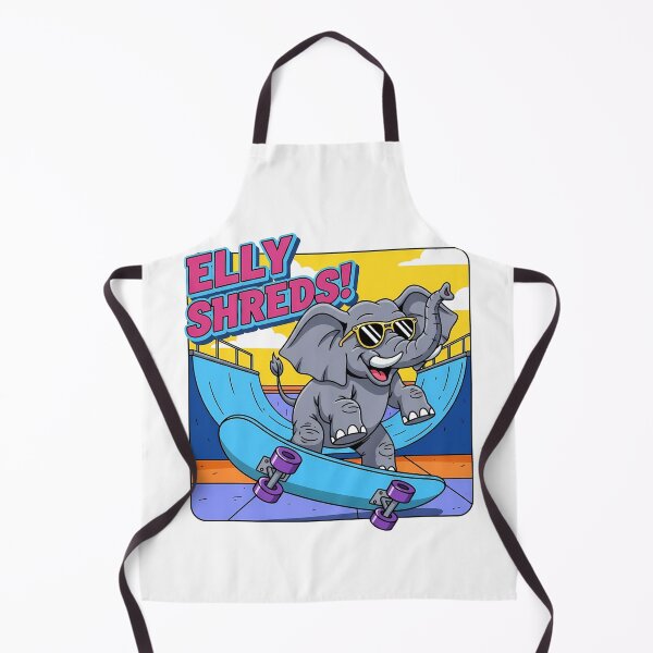 Item preview, Elly Shreds Elephant Skater Fun designed and sold by k3rstman1.