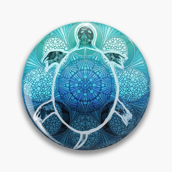 Item preview, Batik Terrapin Turtle designed and sold by AuroraXGreen.