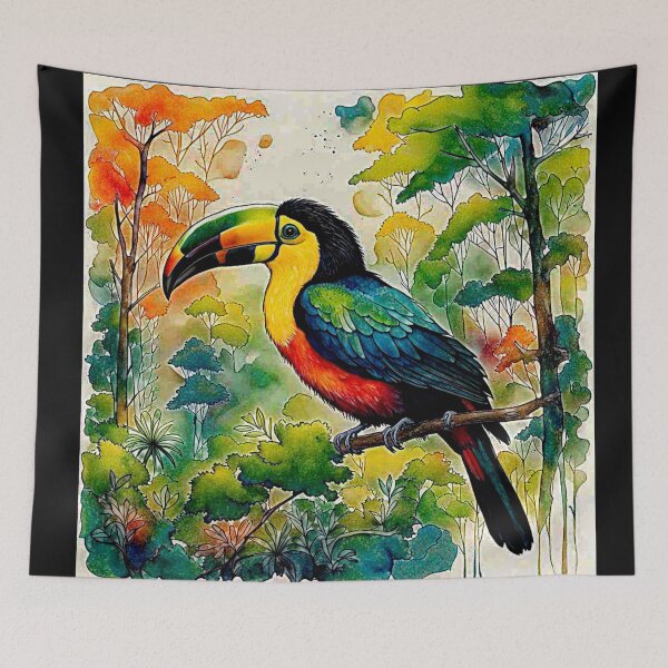 Item preview, Keel-billed toucan Tucano#1 designed and sold by Helios Be. Lavsh.