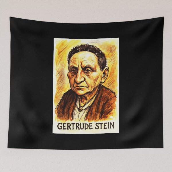 Item preview, Gertrude Stein Modernist Poet Caricature designed and sold by Sarcastic designs.