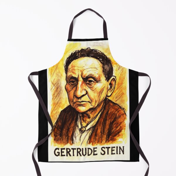 Artikelvorschau, Karikatur einer modernistischen Dichterin von Gertrude Stein entworfen und verkauft von Sarcastic designs.