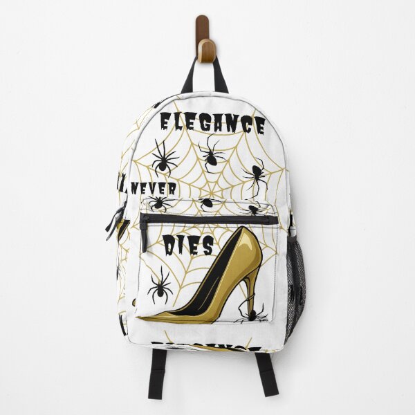 Item preview, Golden high heel with spider web – elegance meets Halloween Gothic style designed and sold by ParaSiempreS.