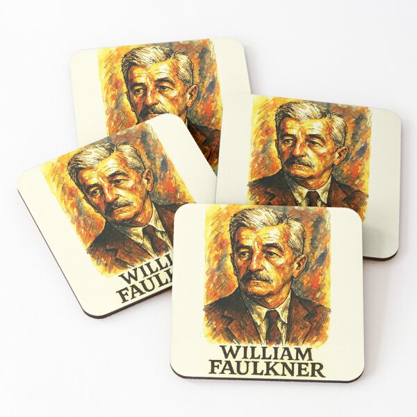 Item preview, William Faulkner designed and sold by Sarcastic designs.