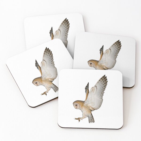 Item preview, Barn owl in flight designed and sold by di-Vera-Rosati.