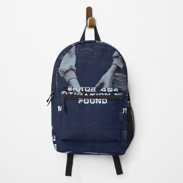Item preview, Error 404 Motivation Not Found — Digital Glitch Dark Humor Design designed and sold by RetroFlow Designs..