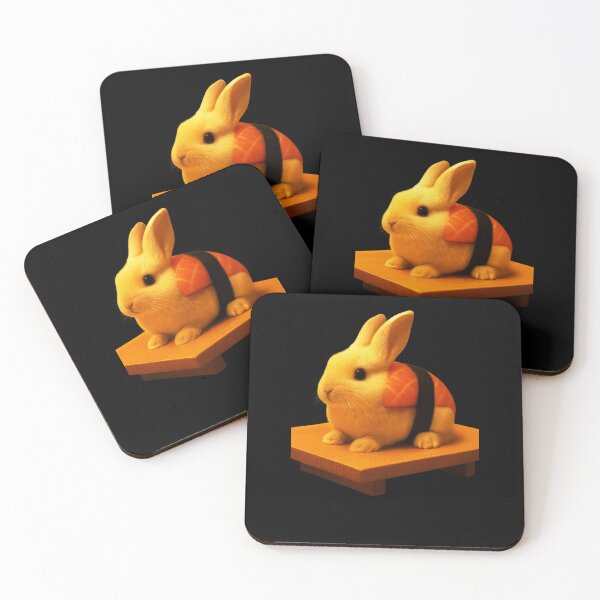 Item preview,  Cute Surreal Bunny Sushi designed and sold by Sarcastic designs.