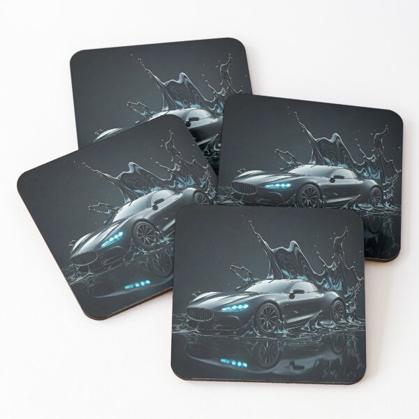 Item preview, Liquid Velocity – The Car That Flows Like Water designed and sold by PawPrintedArt.
