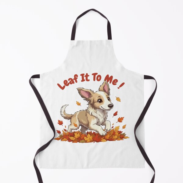 Item preview, Leaf It To Me Borzoi Dog Running in Fall Leaves Cute Autumn designed and sold by The Real Life Symphony.