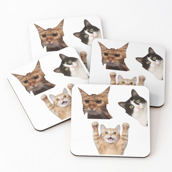 Item preview, Funny Cat Expressions Collage designed and sold by DariaOltes.