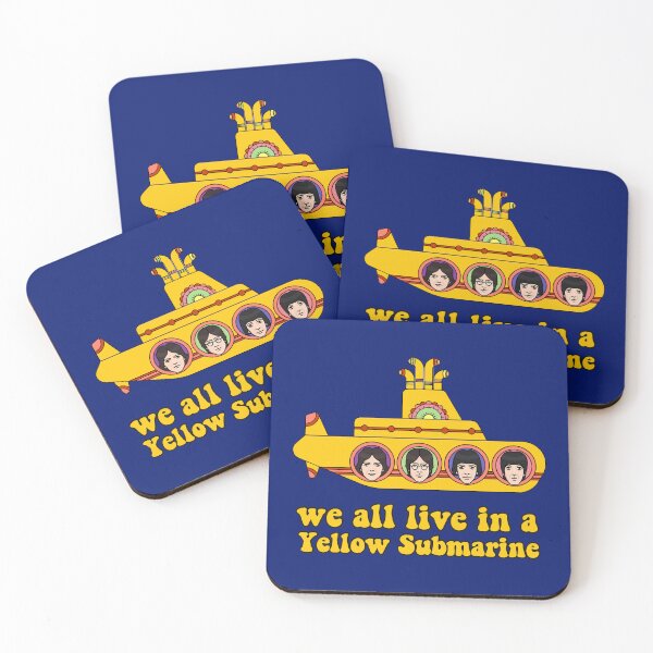 Item preview, Submarine Cartoon -Album Cover- Music Pop designed and sold by CalroStudiio.