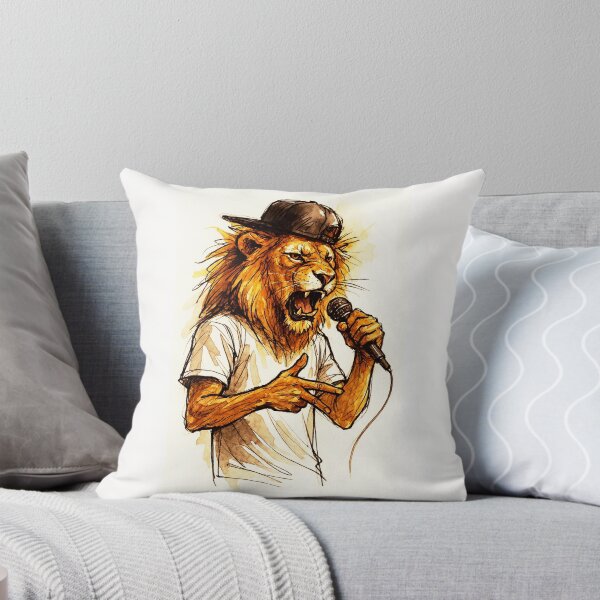 Item preview, Freestyle Lion – Roar of the Mic designed and sold by Sarcastic designs.