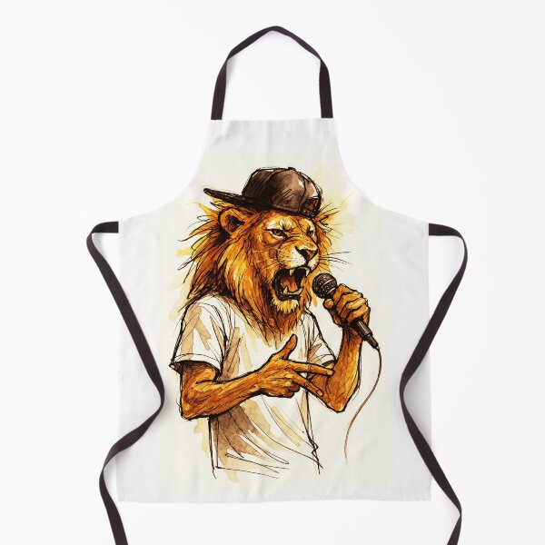Item preview, Freestyle Lion – Roar of the Mic designed and sold by Sarcastic designs.