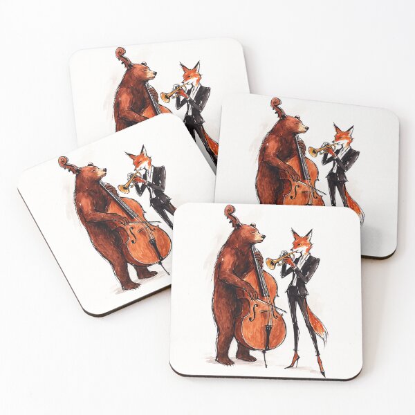 Item preview, Creative Bear Fox Band Vibe designed and sold by Sarcastic designs.