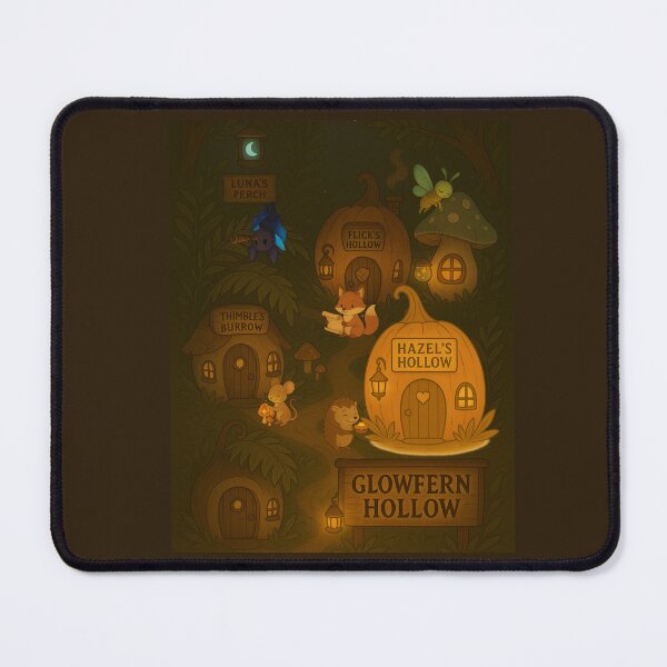 Item preview, Glowfern Hollow – The Lanternfolk Village designed and sold by GeoWild Designs.