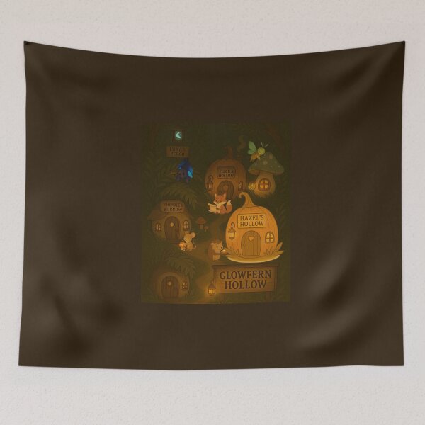 Item preview, Glowfern Hollow – The Lanternfolk Village designed and sold by GeoWild Designs.