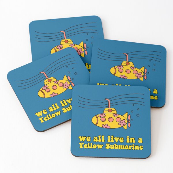 Item preview, Submarine Cartoon -Album Cover- Music Pop designed and sold by CalroStudiio.