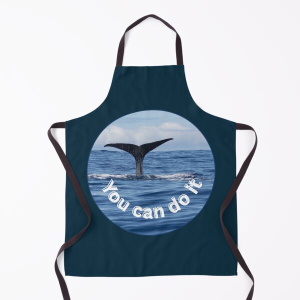 Item preview, Whale Fin – You can do it | Powerful Marine Design & Nature Photography designed and sold by Katja LebenFreude.
