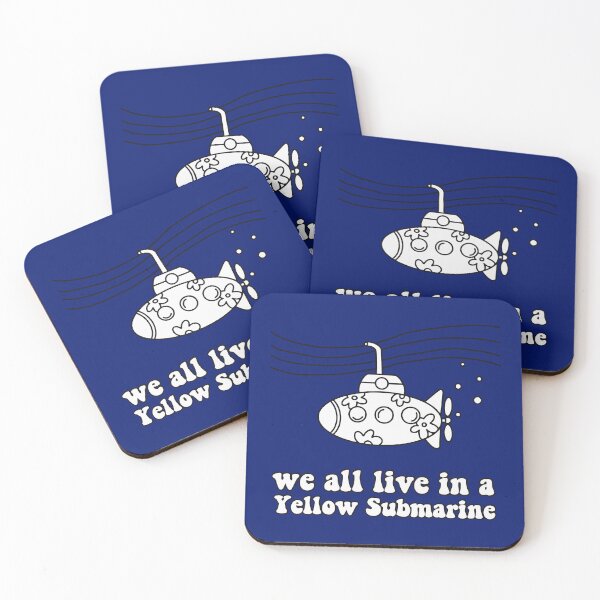 Item preview, Submarine Cartoon -Album Cover- Music Pop designed and sold by CalroStudiio.