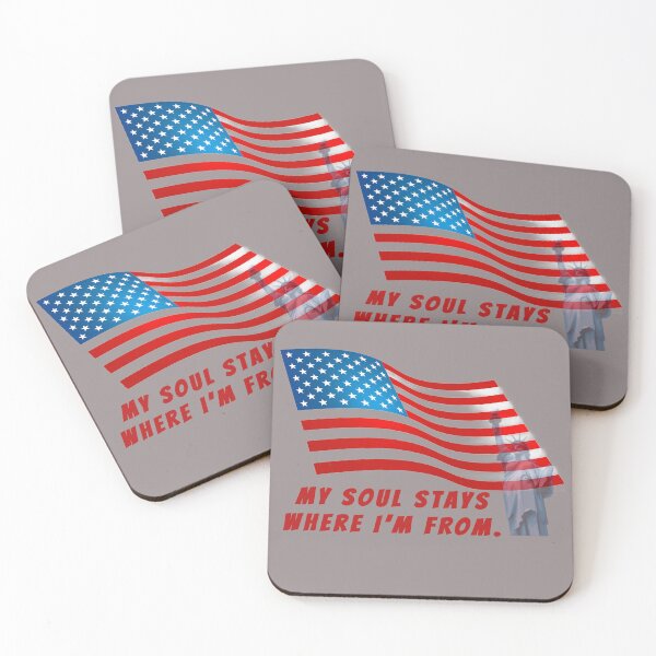 Item preview, My soul stays where I’m from. Patriotism designed and sold by Feelish.
